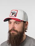 Бейсболка GOORIN BROTHERS арт. 101-2332 (красный / белый)
